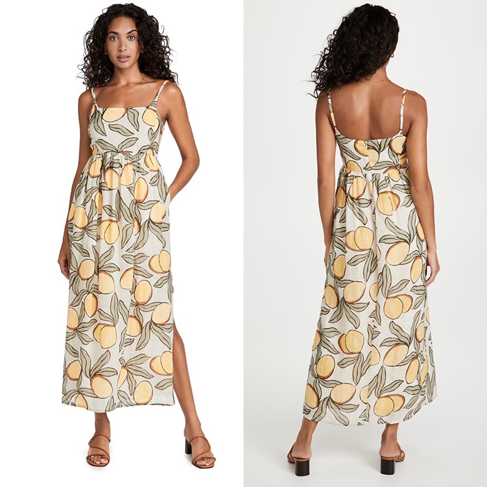 Rebecca Taylor Lemon Tree Puff Waist Dress (Brand new with tags)